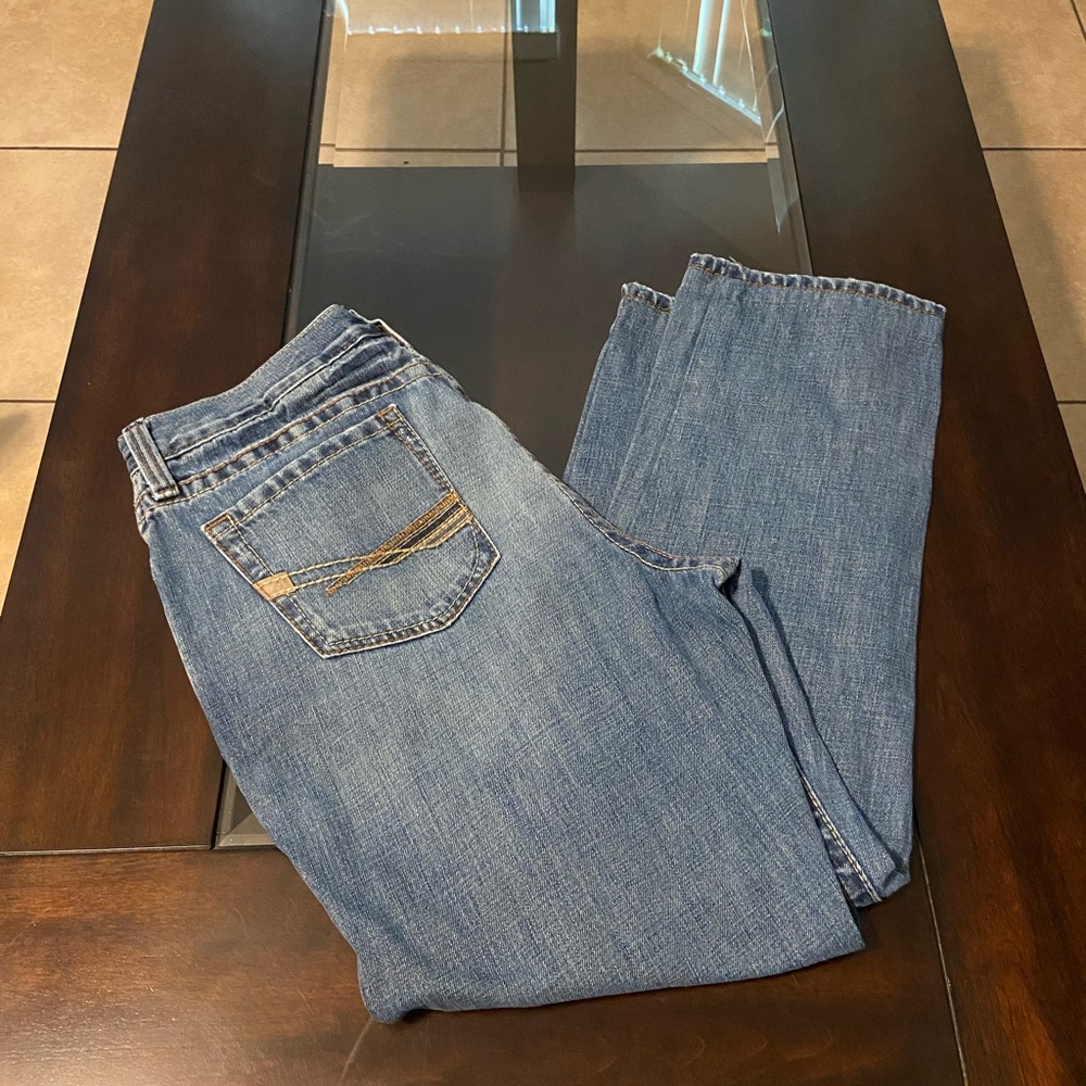 Ariat Denim M4 Low Rise Boot Size 35/32